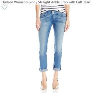 Hudson Jeans Light Blue Ankle Crop